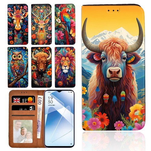 Vibrant animal art leather - vibrant,