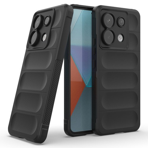 Black shockproof silicone case - shockproof,