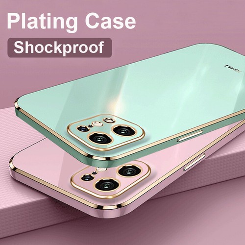 Shockproof slim plating - plating, phone