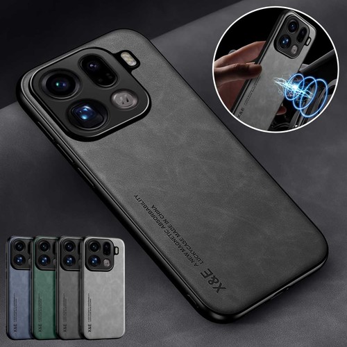 Magnetic leather case for - magnetic,