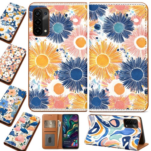 Art patterns leather - art, wallet