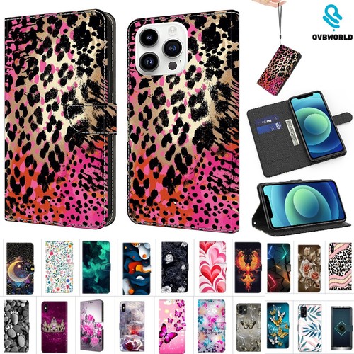 Flip leather wallet case phone - leather,