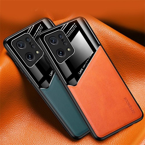 Magnetic leather case - leather,